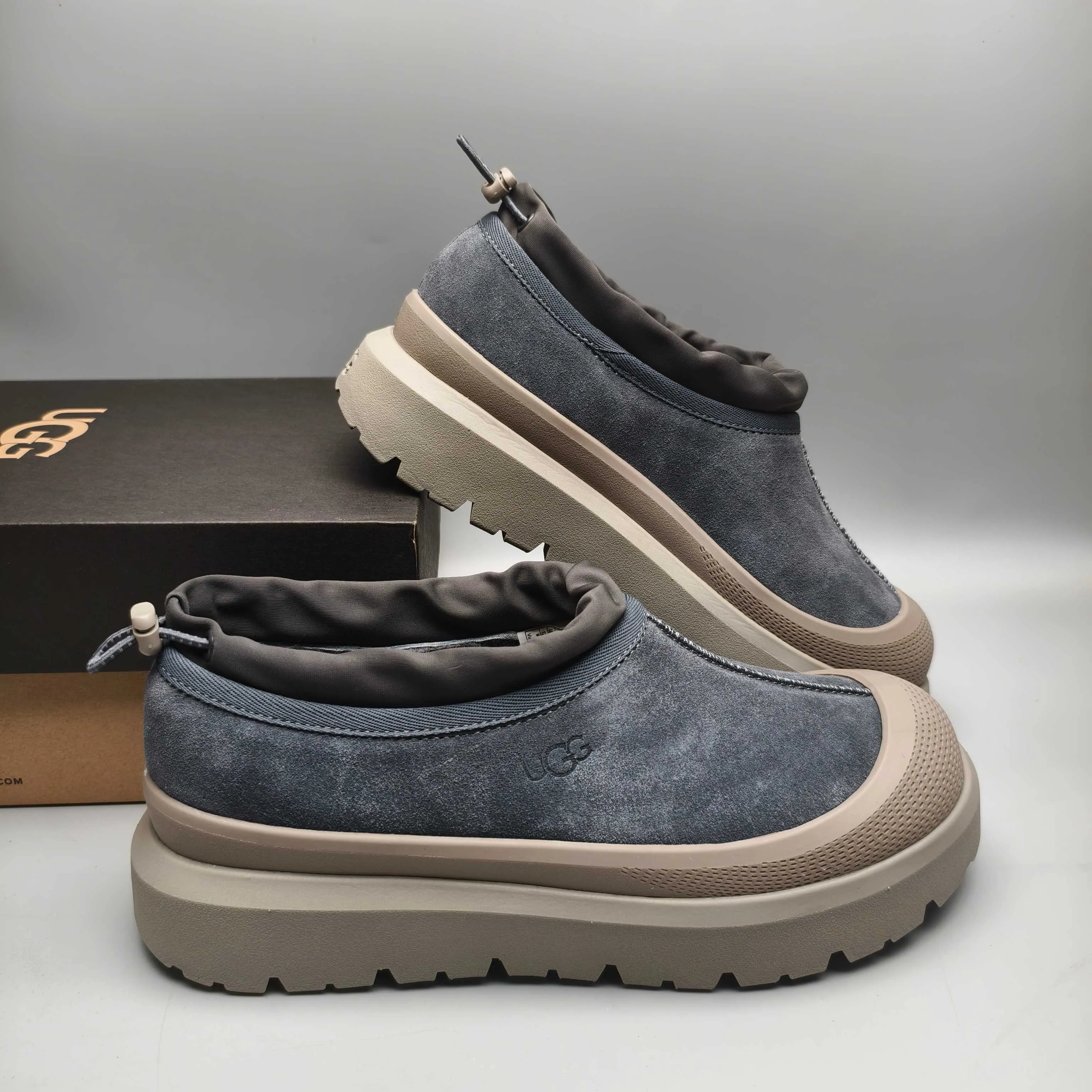 💰520 UGG sheepskin all-in-one snow boots 4096 slip-on casual trendy Wang Yibo men's and women's shoes Color: white red black blue yellow light gray dark gray green Matching sizes: 35-45